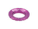WOLFTOOTH Center Lock Ring for Quick Release and 12/15/20 mm Thru Axles | purple