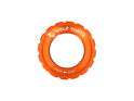 WOLFTOOTH Center Lock Ring for Quick Release and 12/15/20 mm Thru Axles | orange