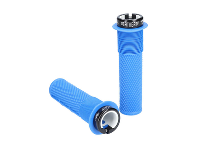 DMR Grips DeathGrip Brendog Signature Lock On with flange / 133 / royal blue 31,3 mm