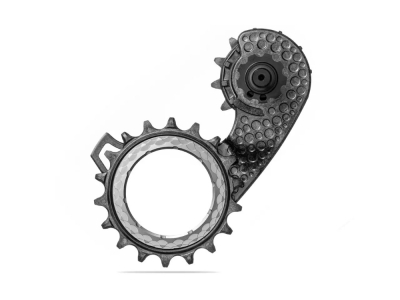 Kit Pulegge Oversize Digirit Per Ultegra 6800: Trasmissione Più Fluida E Silenziosa (Inox Nero/Rosso)