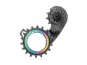 ABSOLUTE BLACK Oversized Schaltwerkskäfig System Hollowcage | Shimano Ultegra 8100 PVD Rainbow