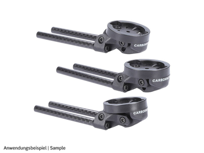 BIKE AHEAD COMPOSITES Computerhalterung The Unit GPS Mount | Angle Wahoo
