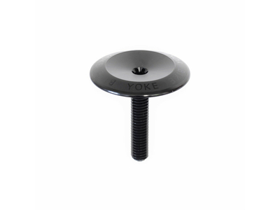 BIKEYOKE Aheadkappe Topper Aluminium 1 1/8 | schwarz