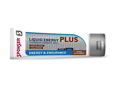 SPONSER Energiegel Liquid Energy Plus Cola-Lemon | 20...