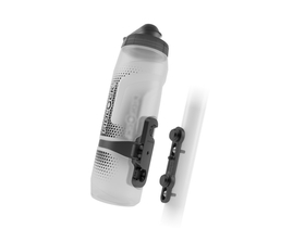 FIDLOCK TWIST bottle including cap + bike base Set clear...