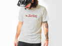 DIRTLEJ T-Shirt Supima | off white XS