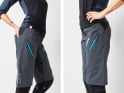 DIRTLEJ Bike Shorts Trailscout Waterproof Ladies steel blue / turq M