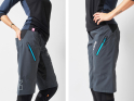 DIRTLEJ Bike Shorts Trailscout Waterproof Ladies steel blue / turq L