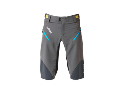 DIRTLEJ Bike Shorts Trailscout half & half grau/türkis