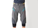 DIRTLEJ Bike Shorts Trailscout half & half grey / turq XL