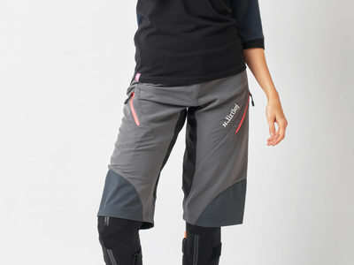 DIRTLEJ Bike Shorts Trailscout half & half Ladies grey/peach
