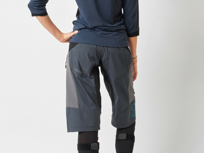 DIRTLEJ Bike Shorts Trailscout half & half Ladies grey/peach XL