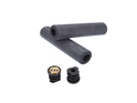 ESI GRIPS Ribbed Chunky Silicone Bicycle Grips | black
