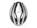 MET Fahrradhelm Trenta MIPS 3K Carbon | weiß silber metallic matt