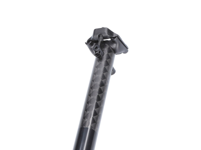 BEAST COMPONENTS Seatpost Straight Carbon 31,6 mm Square-Finish black