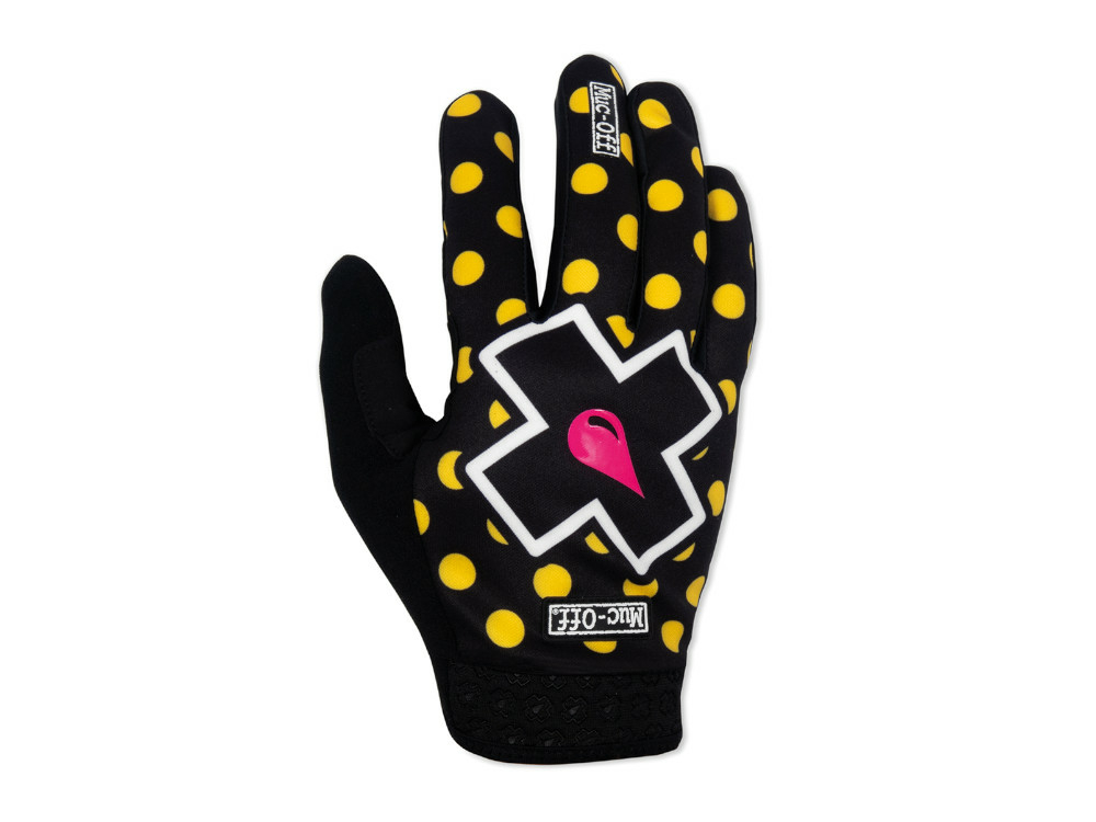 mtb gloves yellow