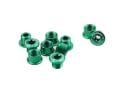 CARBON-TI chainring bolts X-Fix Road XS green