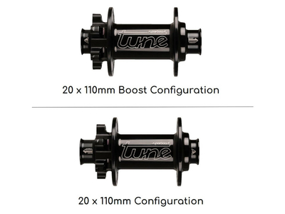 TUNE Conversion Kit Axle FW Hub SuperKillHill 20mm to 20x...