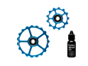 CERAMICSPEED Pulley Wheels Coated Aluminium | 13 & 19 Teeth for OSPW System | blue