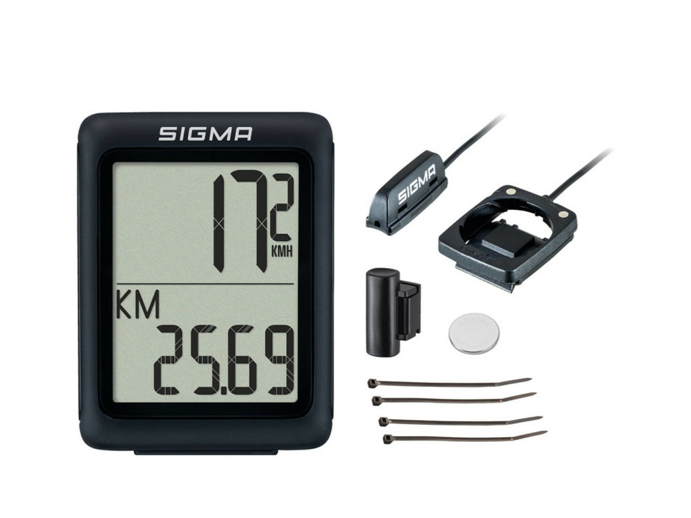 SIGMA SPORT Bike Computer BC5.0 WR black, 12,50