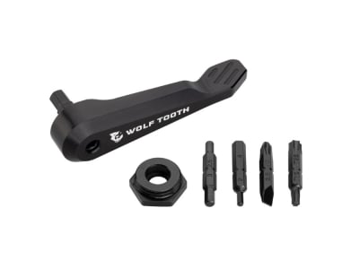 WOLF TOOTH Multi Tool Axle Handle | black