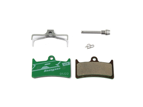 HOPE Brake Pads organic Racing Compound | green for Tech...