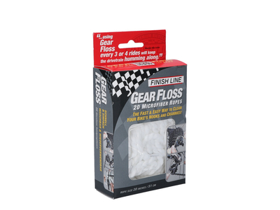 FINISH LINE Gear Floss Microffiber Ropes 20 Pieces