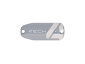HOPE Master Cylinder Lid forTech 4 Lever | silver Left hand