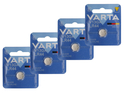 VARTA Batterie Knopfzelle LR44 (V13GA) | 4 Stück für Garmin Wattmess Pedale