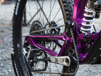 ACTOFIVE Kurbel Signature | SRAM 3-Loch Kettenblatt 28,99 mm SRAM DUB Welle | silber