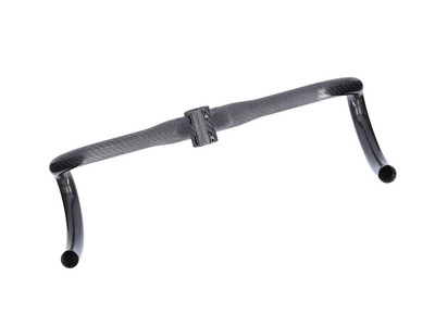 DARIMO CARBON Vorbau-Lenker-Einheit Nexum Carbon Road | 3K matt / Decals schwarz  380 mm 110 mm