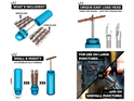 PEATY´S Holeshot Tubeless Puncture Plugger Kit | gold