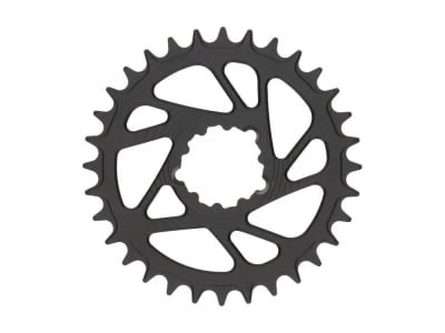 UNITE COMPONENTS Chainring round Direct Mount | 1-speed narrow-wide SRAM MTB 3-Bolt BOOST | Graphite Black