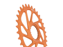 UNITE COMPONENTS Chainring oval Direct Mount | 1-speed narrow-wide for Shimano M9100 | M8100 | M7100 Crank BOOST | Tequila Sunrise