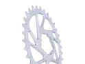 UNITE COMPONENTS Kettenblatt oval Direct Mount | 1-fach narrow-wide SRAM MTB 3-Loch BOOST | Crushed Silver