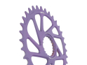 UNITE COMPONENTS Chainring round Direct Mount | 1-speed narrow-wide for Shimano M9100 | M8100 | M7100 Crank BOOST | Bright Purple