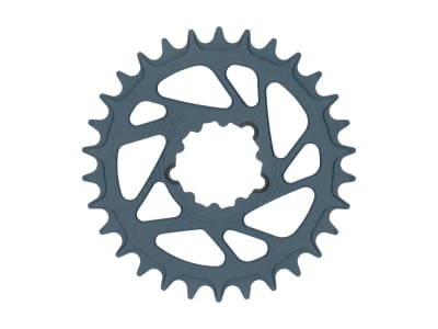 UNITE COMPONENTS Kettenblatt rund Direct Mount | 1-fach narrow-wide SRAM MTB 3-Loch BOOST | Blue Titanium