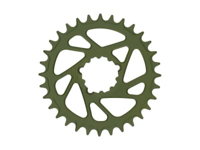 UNITE COMPONENTS Chainring round Direct Mount | 1-speed narrow-wide SRAM MTB 3-Bolt BOOST | Camo Green