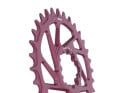 UNITE COMPONENTS Chainring round Direct Mount | 1-speed narrow-wide SRAM MTB 3-Bolt BOOST | Dark Cherry