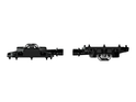 TATZE BIKE COMPONENTS Pedale Two-Face Composite | schwarz