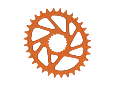UNITE COMPONENTS Kettenblatt oval Direct Mount | 1-fach narrow-wide fr Shimano M9100 | M8100 | M7100 Kurbel BOOST | Tequila Sunrise 32 Zhne