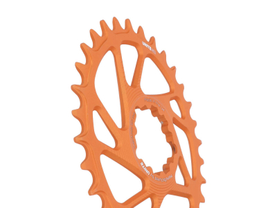 UNITE COMPONENTS Chainring oval Direct Mount | 1-speed narrow-wide SRAM MTB 3-Bolt BOOST | Tequila Sunrise 32 teeth