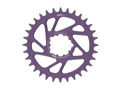 UNITE COMPONENTS Kettenblatt rund Direct Mount | 1-fach narrow-wide SRAM MTB 3-Loch BOOST | Bright Purple 32 Zähne