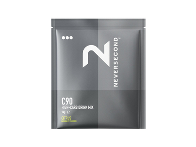 NEVERSECOND Sportgetränk C90 High-Carb Mix Citrus 94g