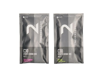 NEVERSECOND Sport Drink C30 Citrus | Forest Berry 32g | 6 Sachet Variety Pack