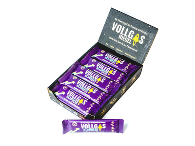 VOLLGAS Energy Bar Blueberry Bio Vegan 40g | 20 Bar Box