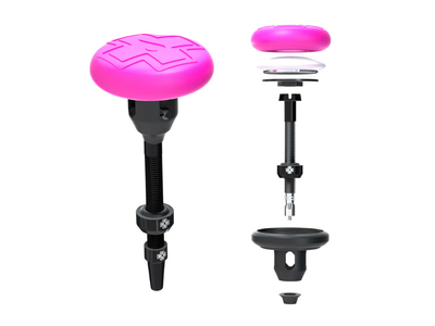 MUC-OFF Tubeless Tag Holder for Apple AirTag + Valve Set...