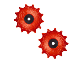 ALUGEAR pulleys Aero set 13/13 teeth | red