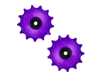 ALUGEAR pulleys Aero set 13/13 teeth | purple