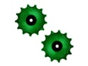 ALUGEAR pulleys Aero set 13/13 teeth | green